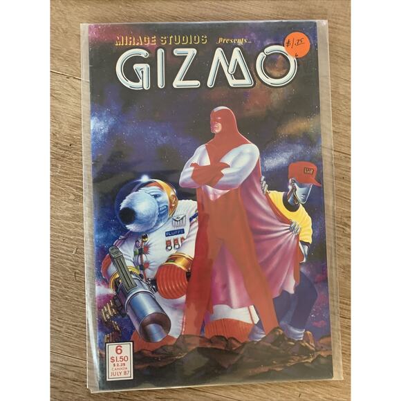 Vintage "Gizmo" Comic Books No. 1-6 - Picture 7 of 7
